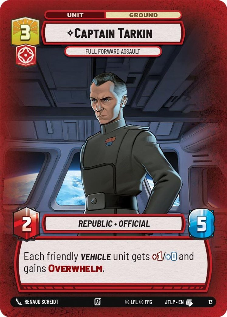 Captain Tarkin - Full Forward Assault, Jump to Lightspeed: Weekly Play Promos · 13