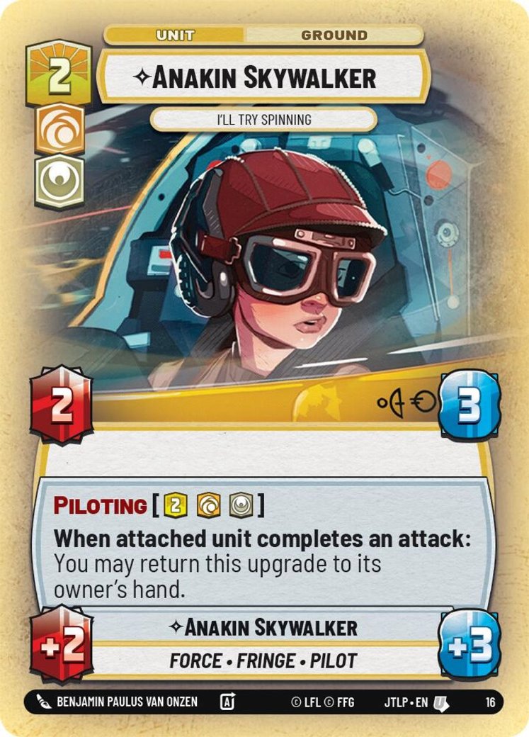 Anakin Skywalker - I'll Try Spinning, Jump to Lightspeed: Weekly Play Promos · 16