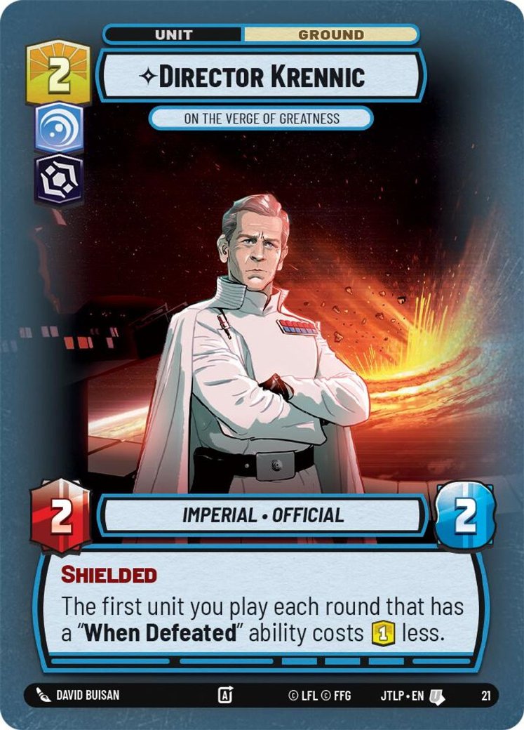 Director Krennic - On the Verge of Greatness, Jump to Lightspeed: Weekly Play Promos · 21