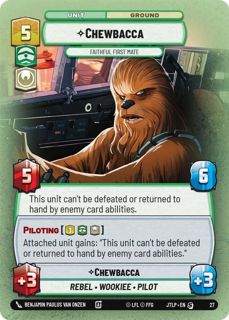 Chewbacca - Faithful First Mate, Jump to Lightspeed: Weekly Play Promos · 27