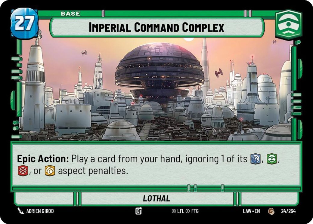 Imperial Command Complex // Credit, A Lawless Time · 24 // T01