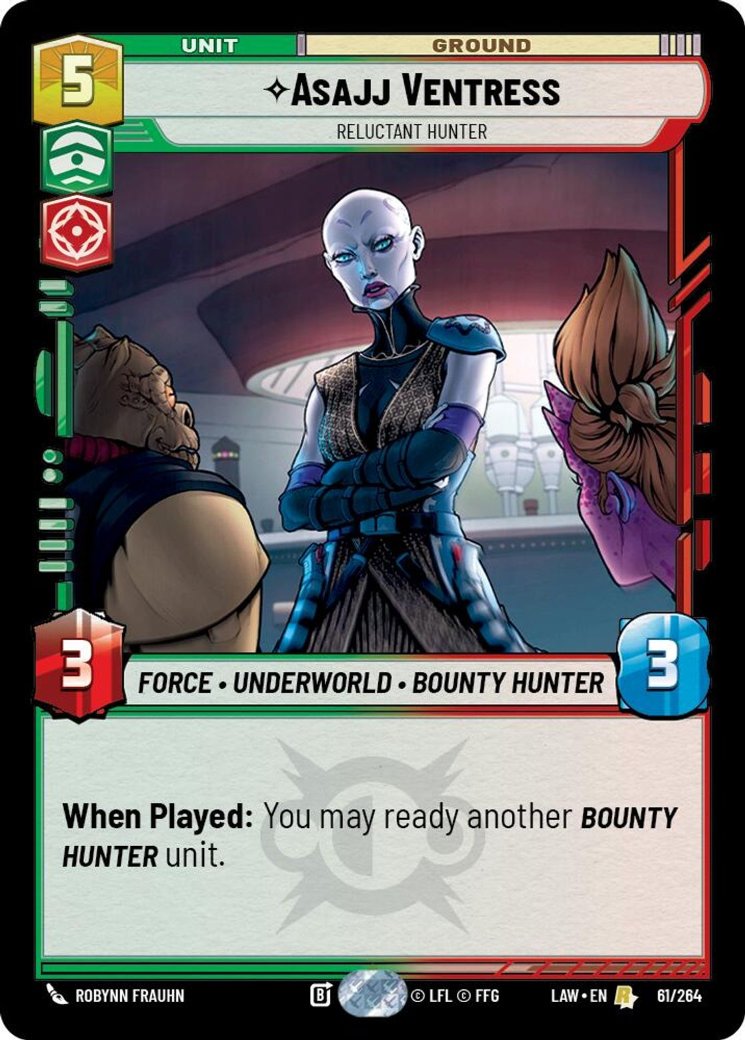 Asajj Ventress - Reluctant Hunter, A Lawless Time · 61/264