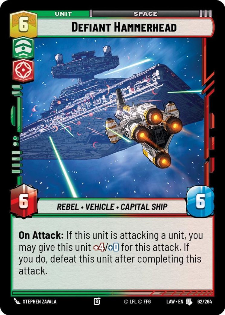 Defiant Hammerhead, A Lawless Time · 62/264