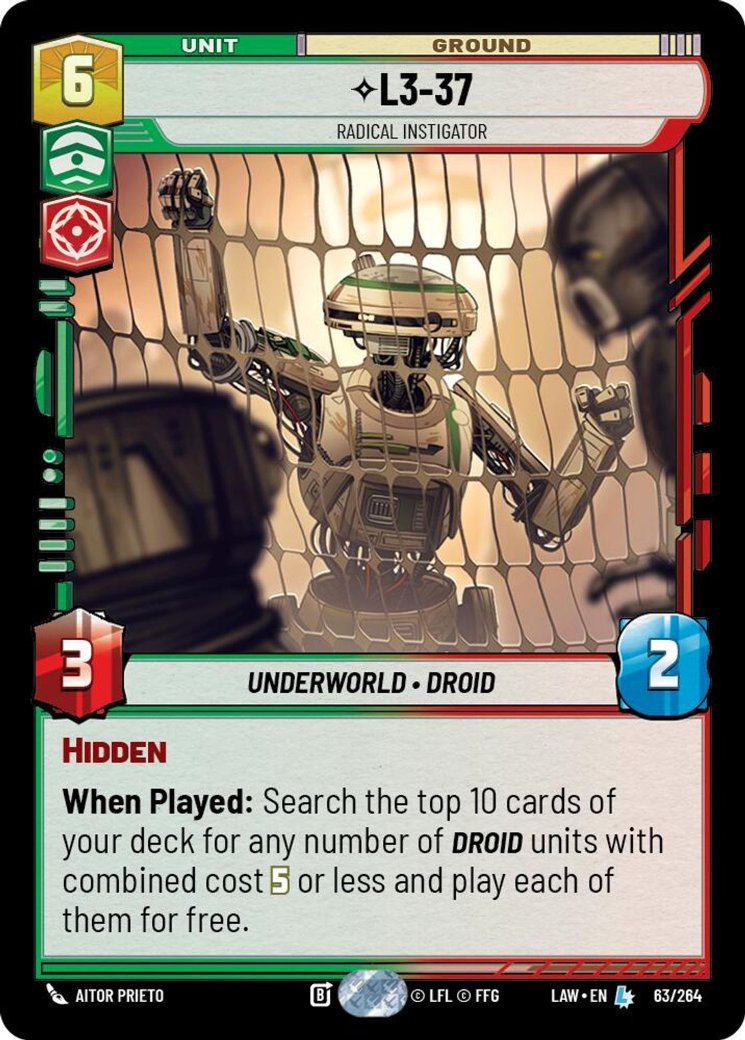 L3-37 - Radical Instigator, A Lawless Time · 63/264