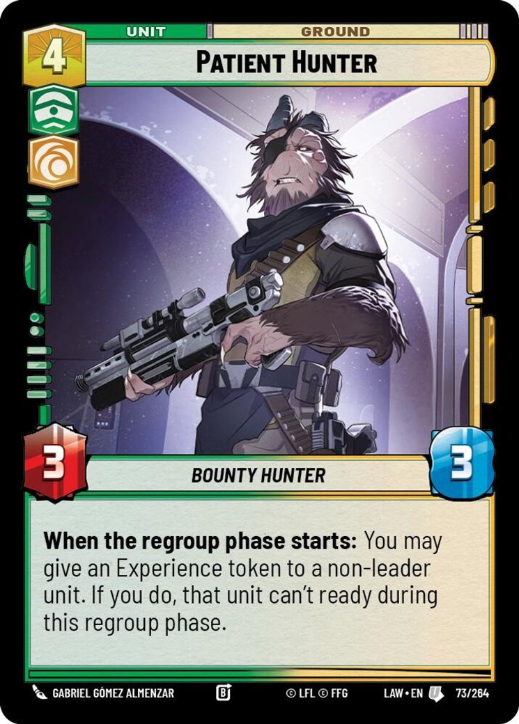 Patient Hunter, A Lawless Time · 73/264