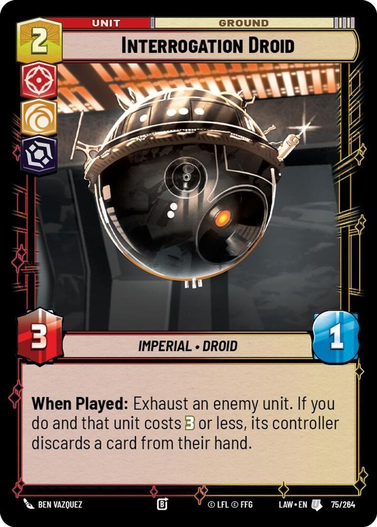 Interrogation Droid, A Lawless Time · 75/264