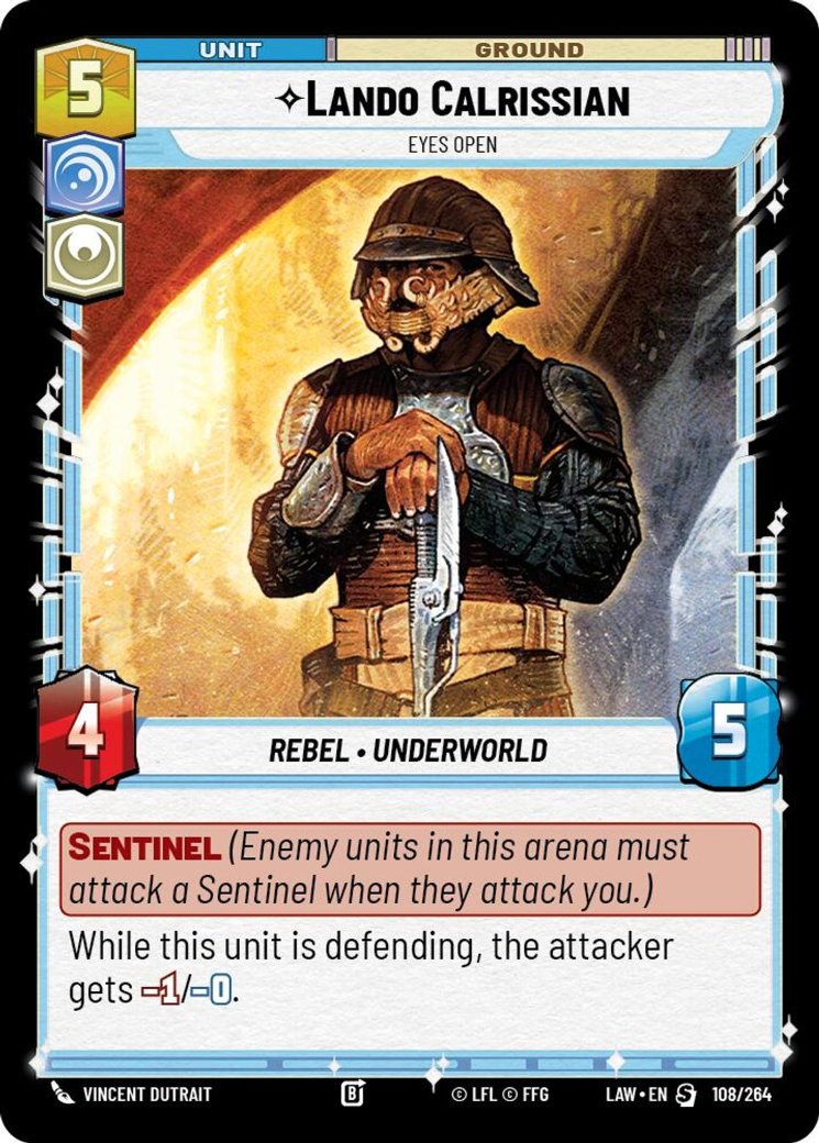 Lando Calrissian - Eyes Open, A Lawless Time · 108/264