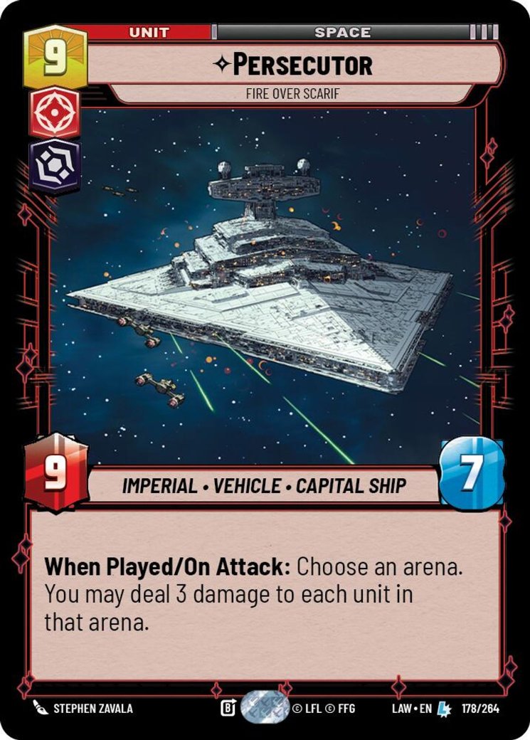Persecutor - Fire Over Scarif, A Lawless Time · 178/264