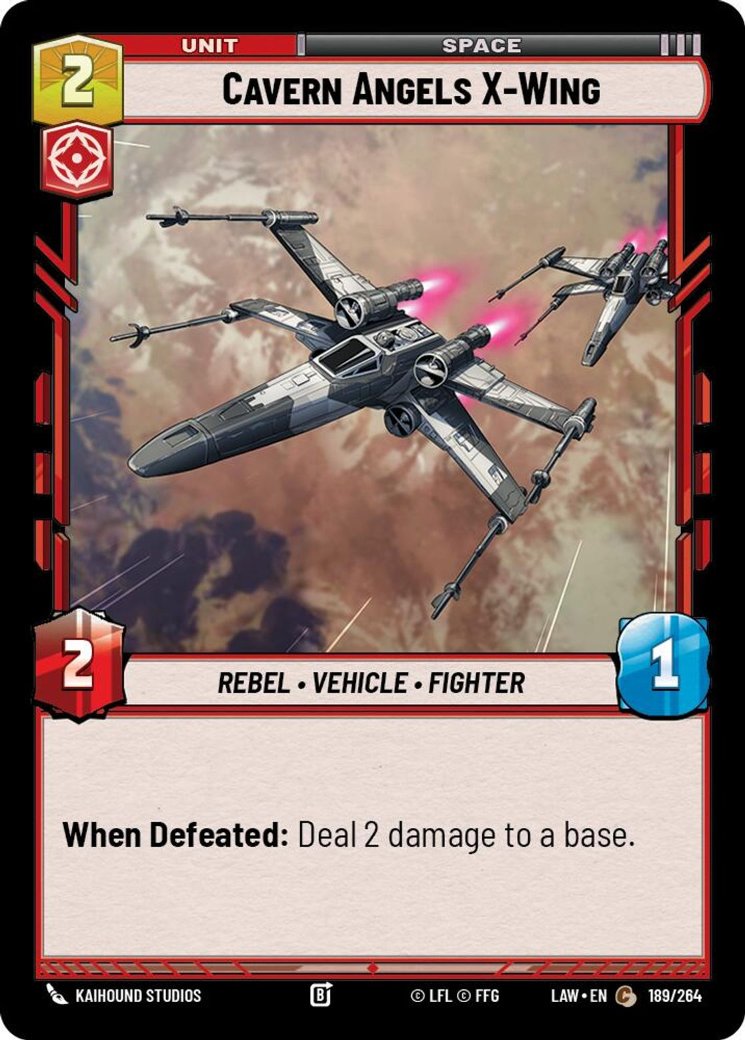 Cavern Angels X-Wing, A Lawless Time · 189/264