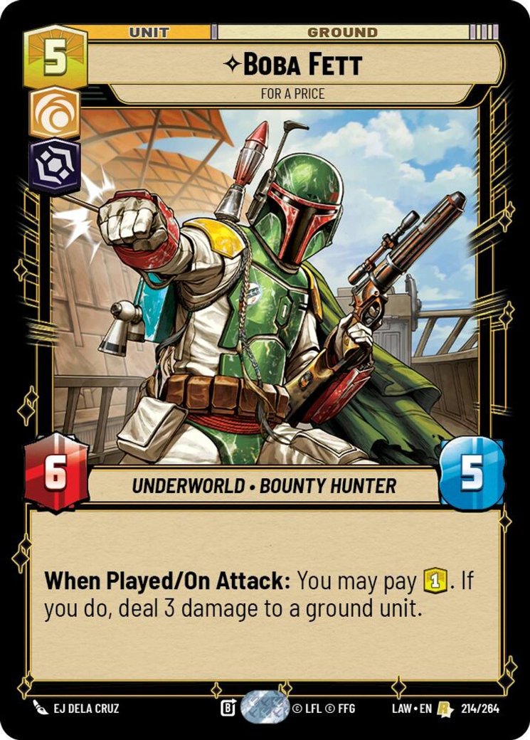 Boba Fett - For a Price, A Lawless Time · 214/264