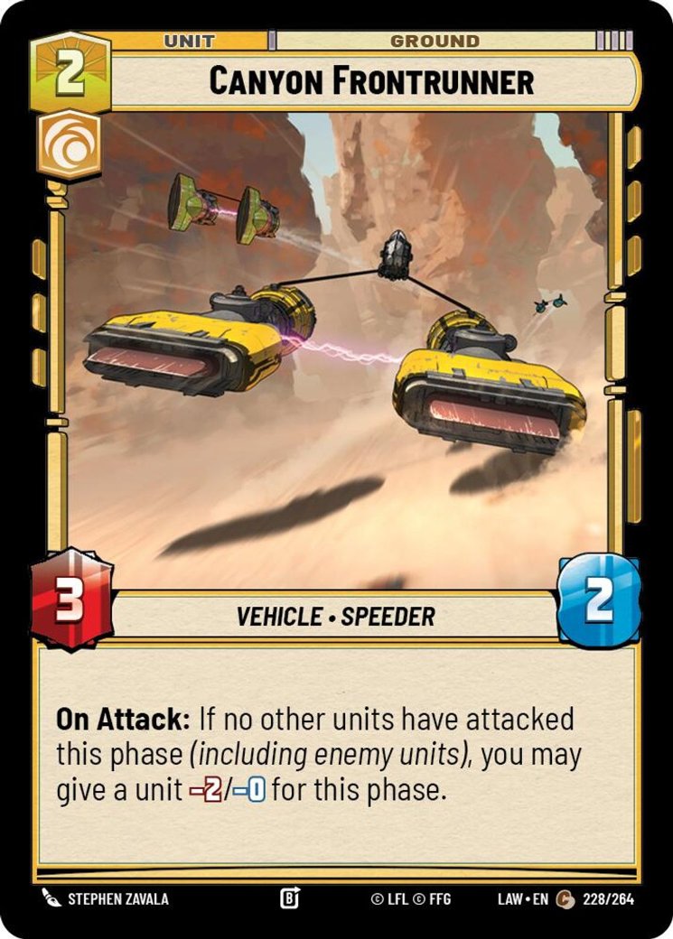 Canyon Frontrunner, A Lawless Time · 228/264