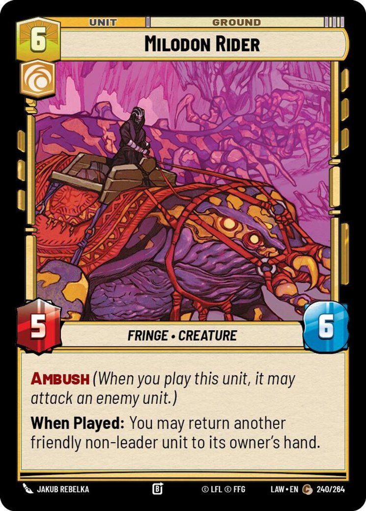 Milodon Rider, A Lawless Time · 240/264
