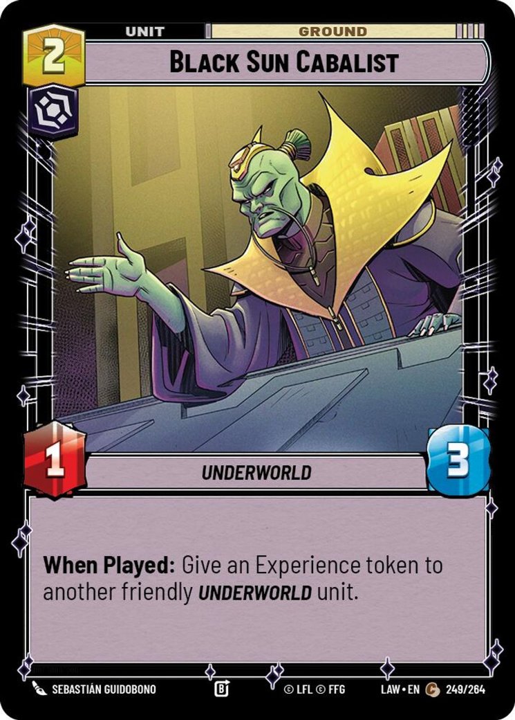 Black Sun Cabalist, A Lawless Time · 249/264