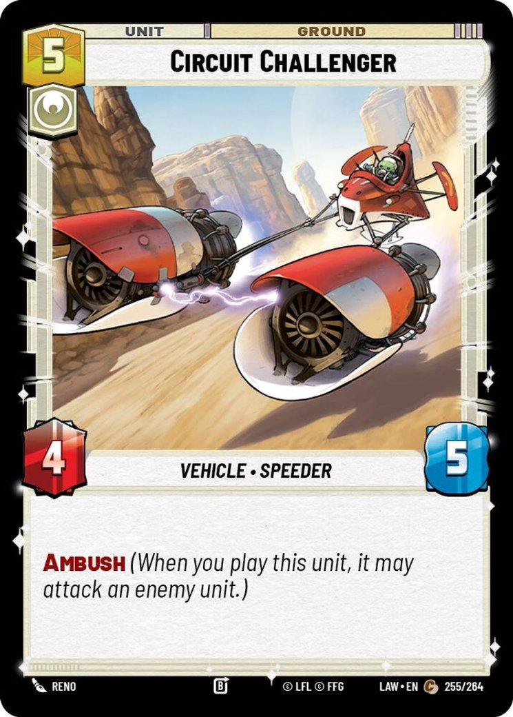 Circuit Challenger, A Lawless Time · 255/264