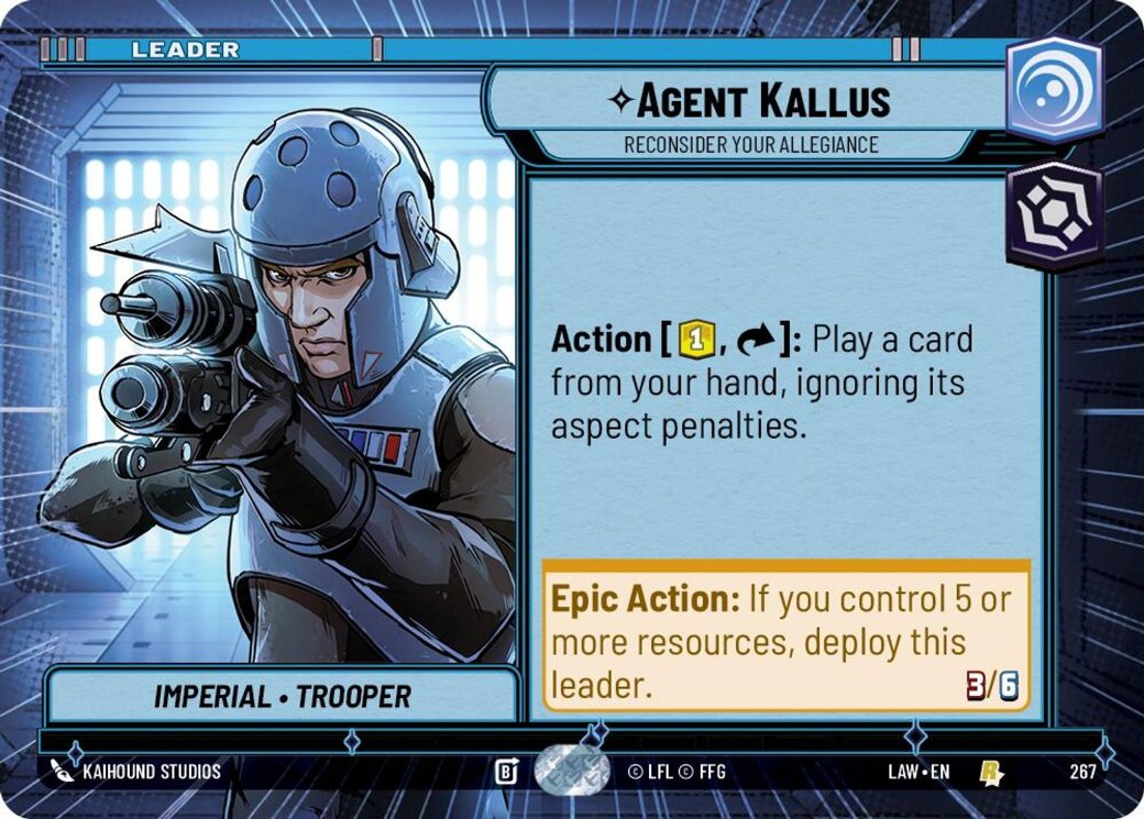 Agent Kallus - Reconsider Your Allegiance, A Lawless Time · 267