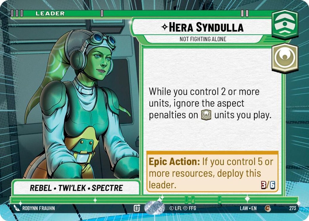 Hera Syndulla - Not Fighting Alone, A Lawless Time · 273