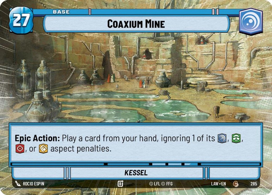 Coaxium Mine // Credit, A Lawless Time · 285 // T04