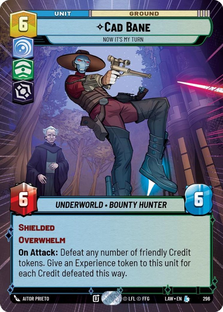 Cad Bane - Now It's My Turn, A Lawless Time · 296