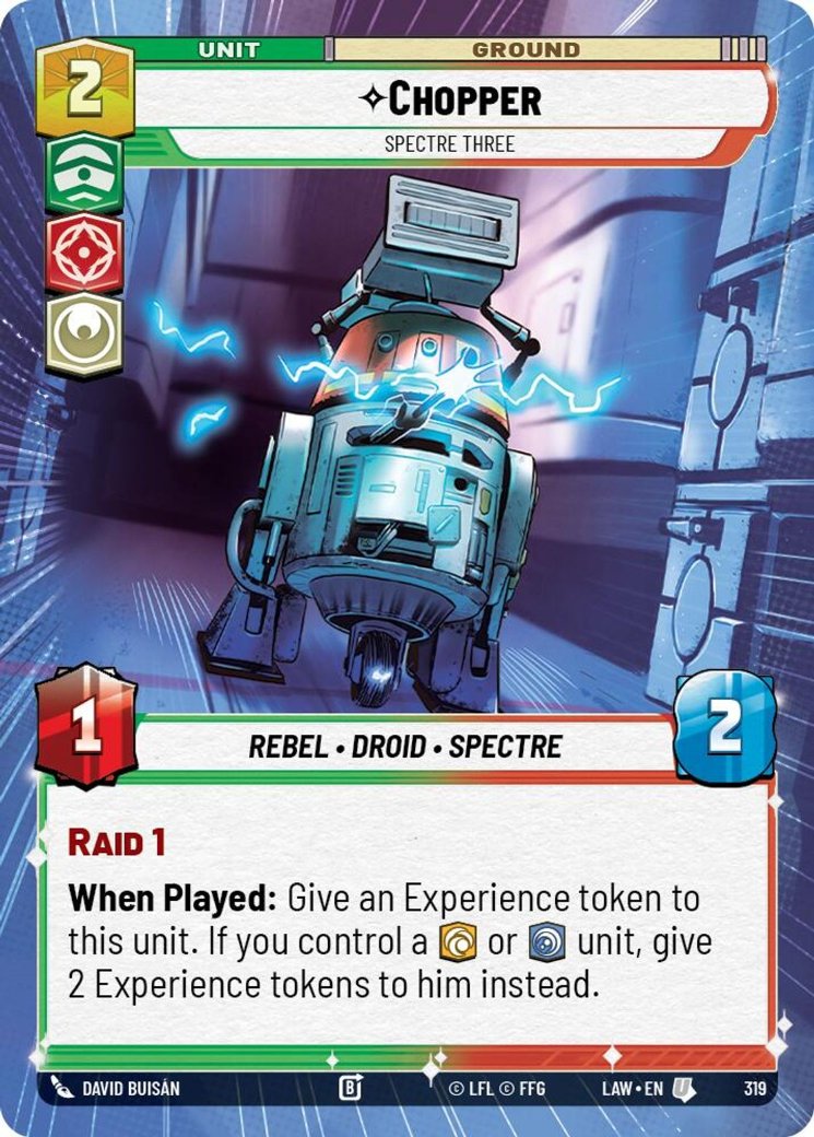 Chopper - Spectre Three, A Lawless Time · 319