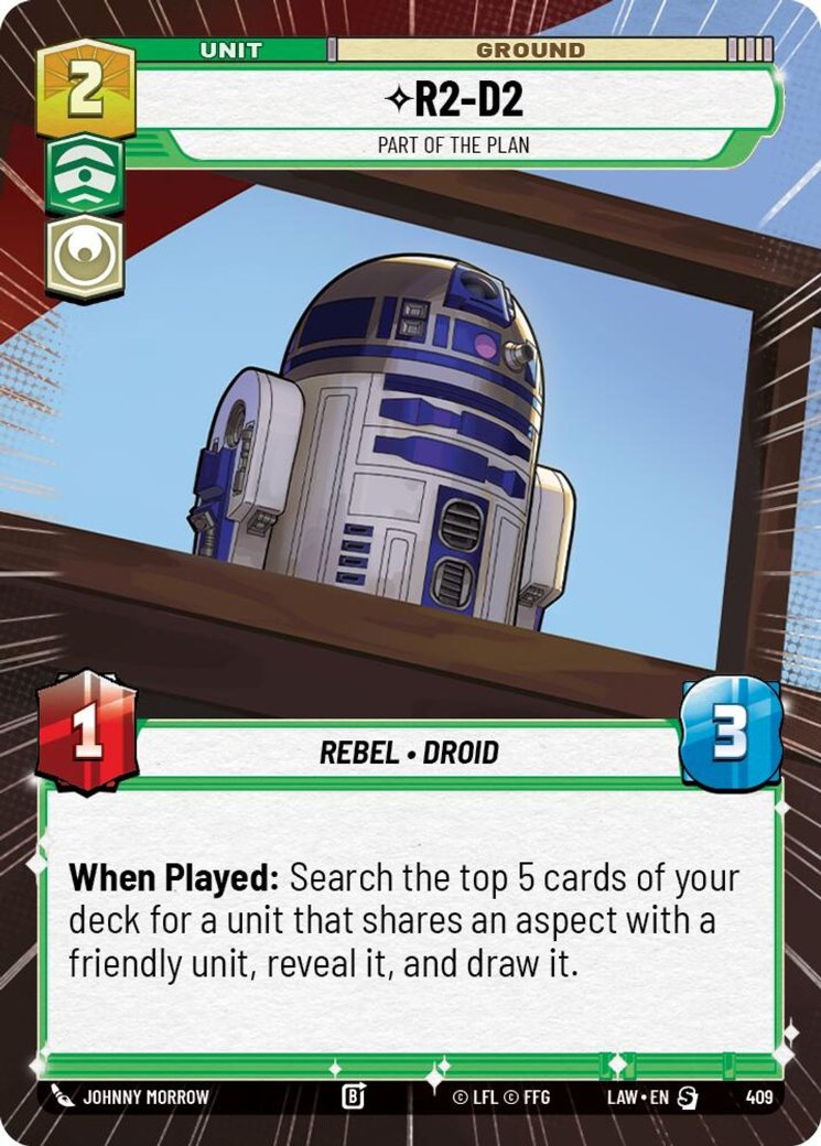 R2-D2 - Part of the Plan, A Lawless Time · 409