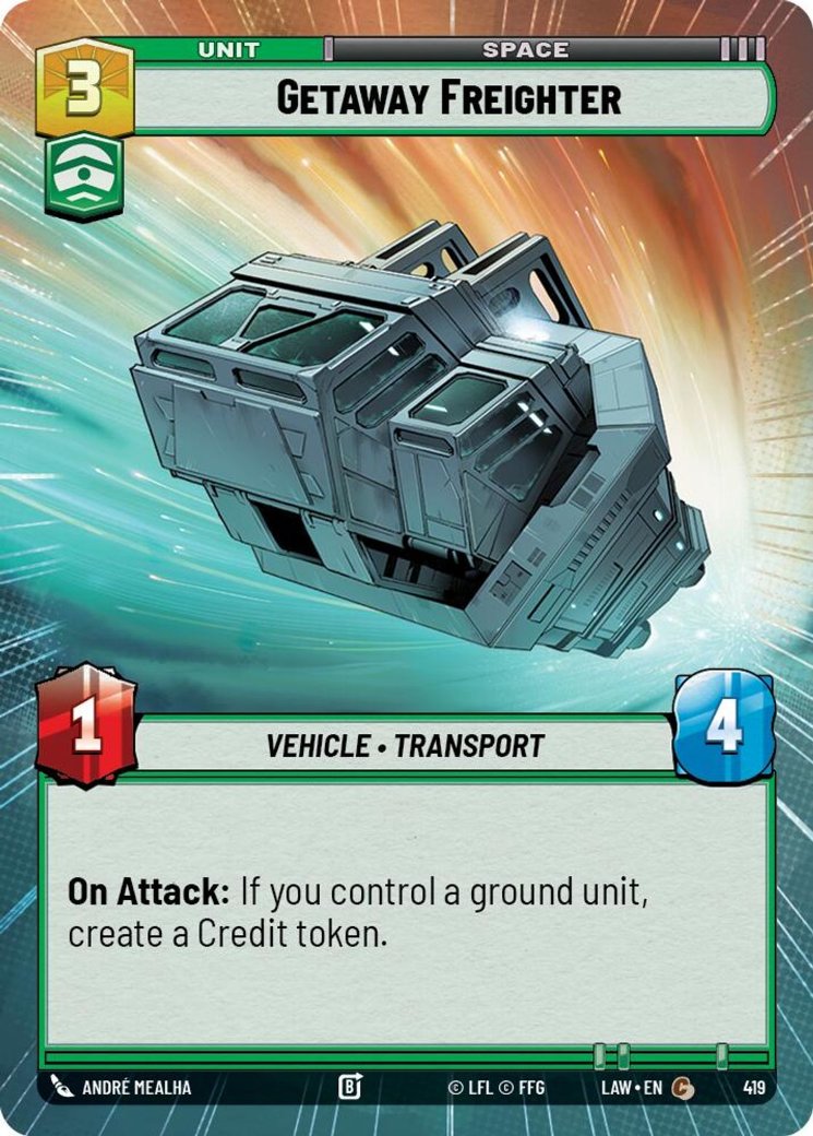 Getaway Freighter, A Lawless Time · 419