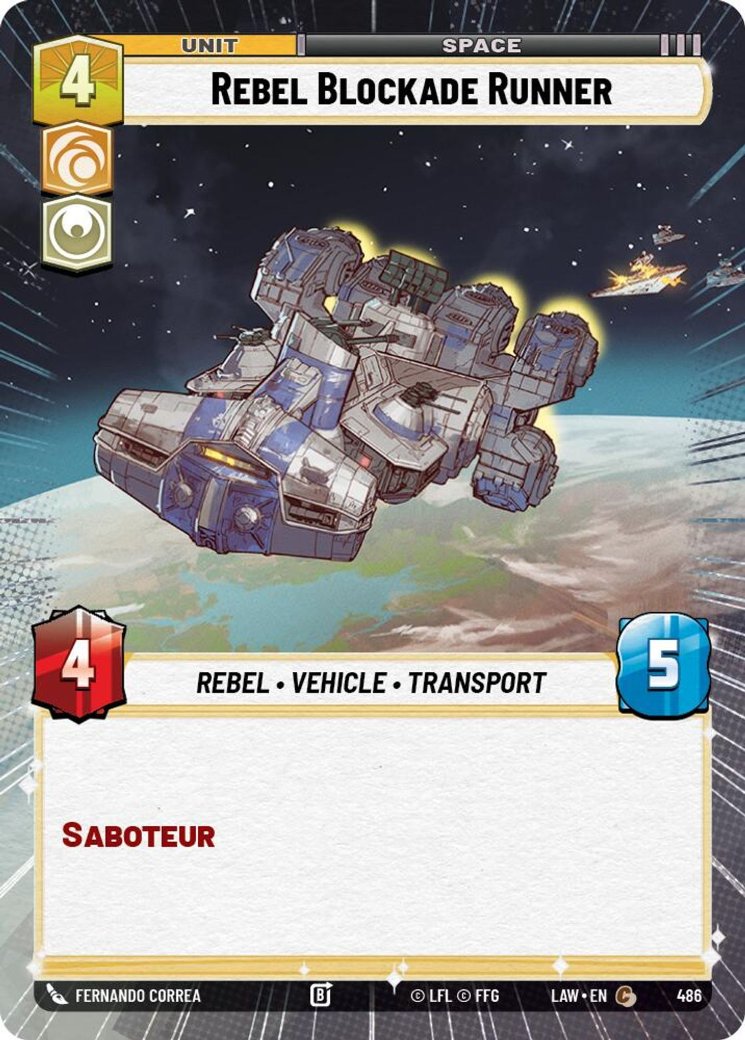 Rebel Blockade Runner, A Lawless Time · 486