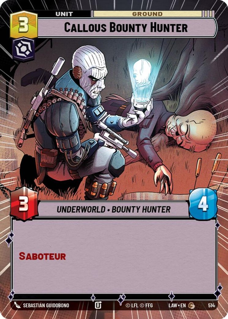 Callous Bounty Hunter, A Lawless Time · 514