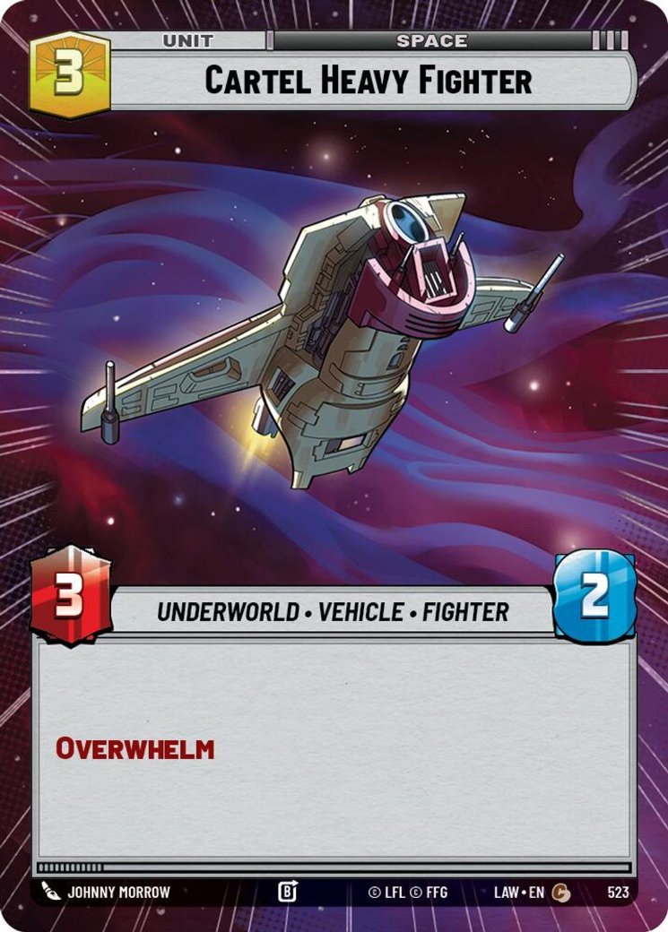 Cartel Heavy Fighter, A Lawless Time · 523