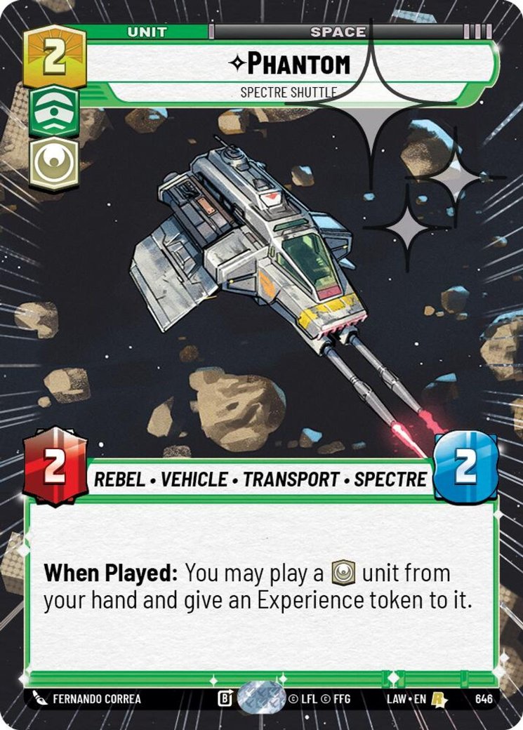 Phantom - Spectre Shuttle, A Lawless Time · 646