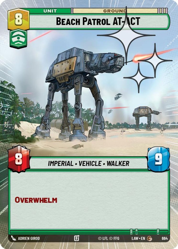 Beach Patrol AT-ACT, A Lawless Time · 664