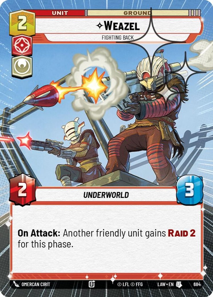 Weazel - Fighting Back, A Lawless Time · 684