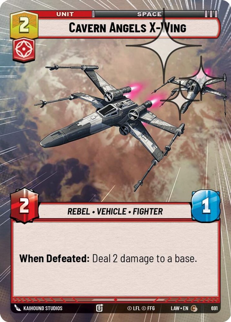 Cavern Angels X-Wing, A Lawless Time · 691