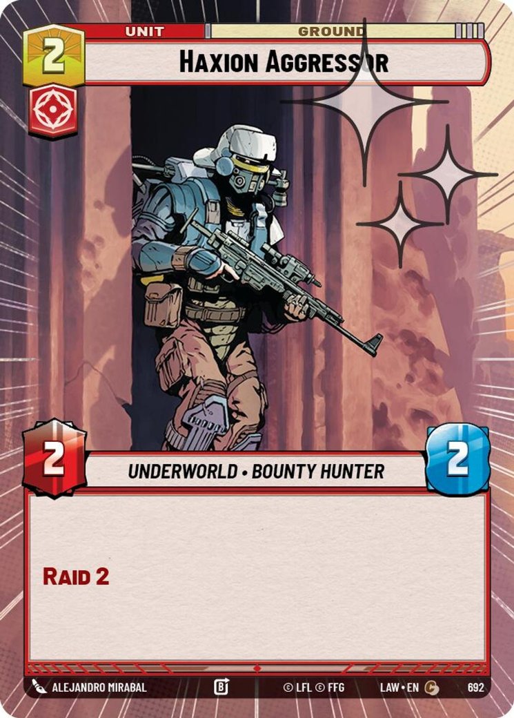 Haxion Aggressor, A Lawless Time · 692