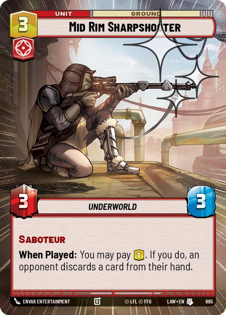 Mid Rim Sharpshooter, A Lawless Time · 695