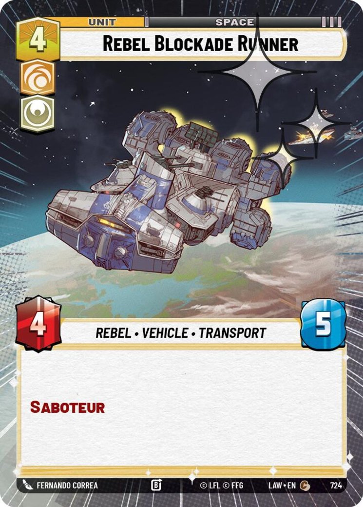 Rebel Blockade Runner, A Lawless Time · 724