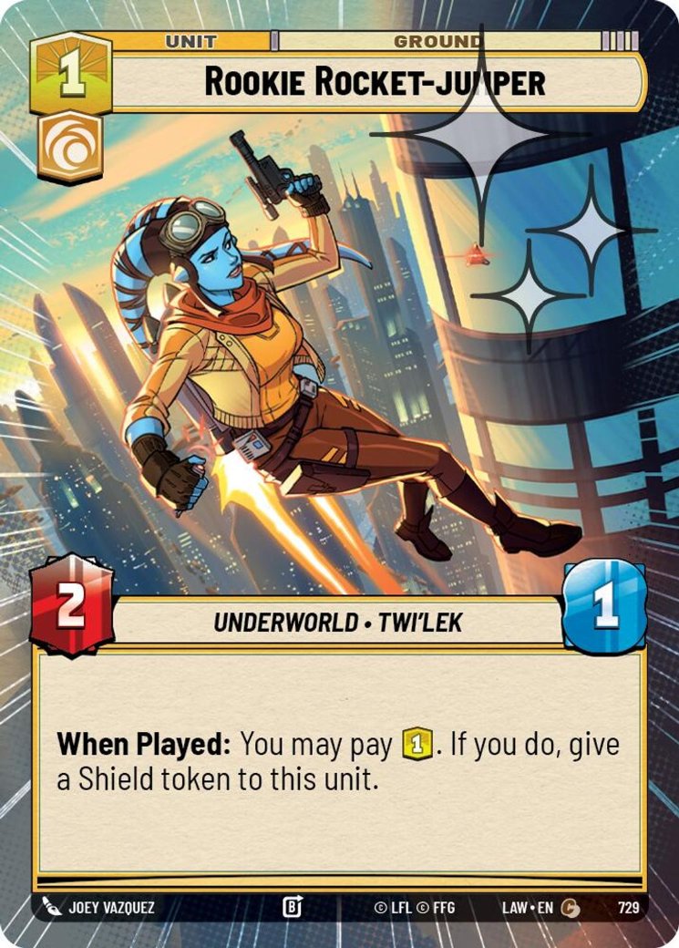 Rookie Rocket-jumper, A Lawless Time · 729