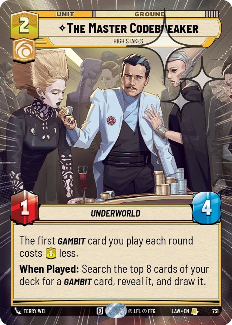 The Master Codebreaker - High Stakes, A Lawless Time · 731