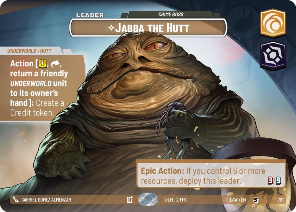 Jabba the Hutt - Crime Boss, A Lawless Time · 781