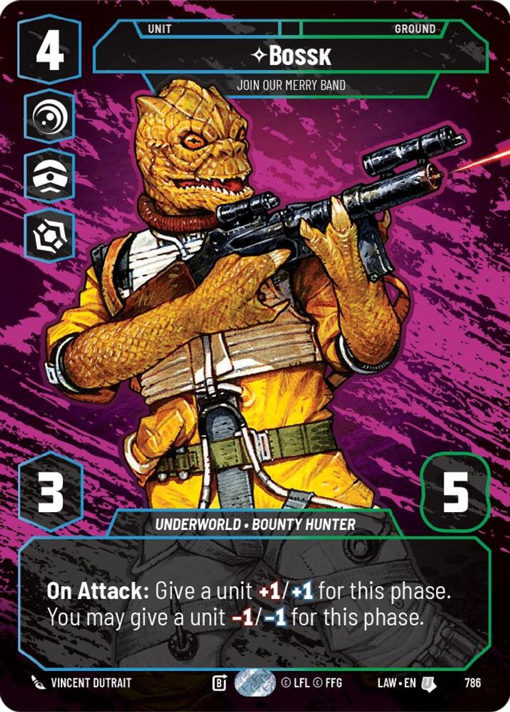 Bossk - Join Our Merry Band, A Lawless Time · 786