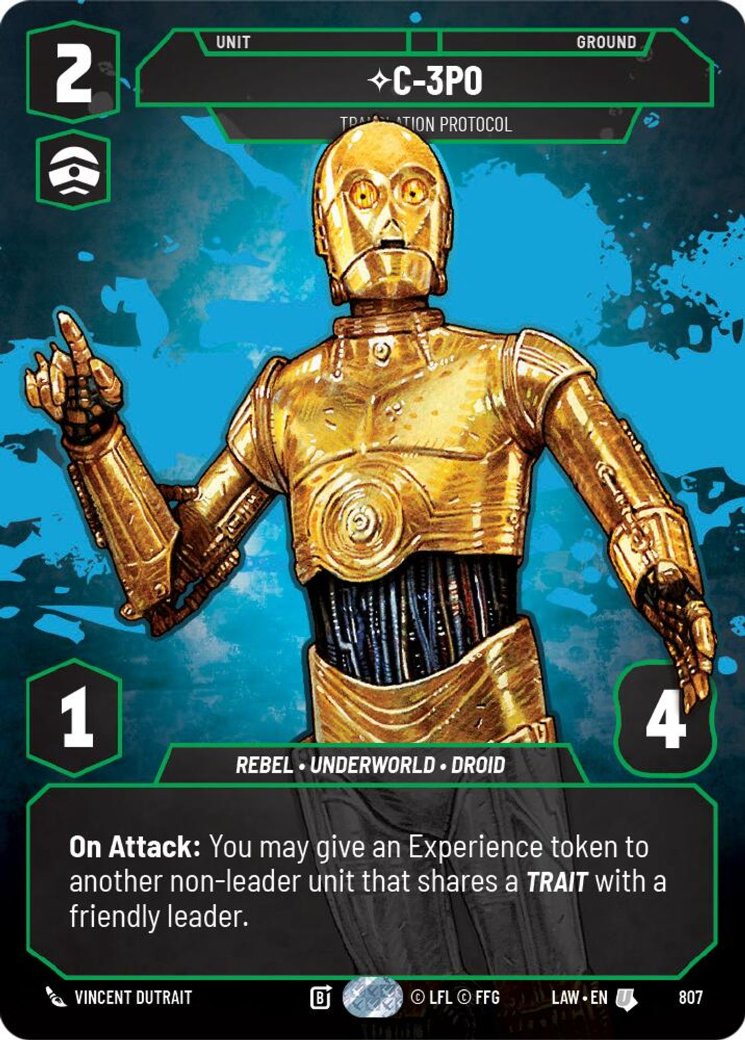 C-3PO - Translation Protocol, A Lawless Time · 807