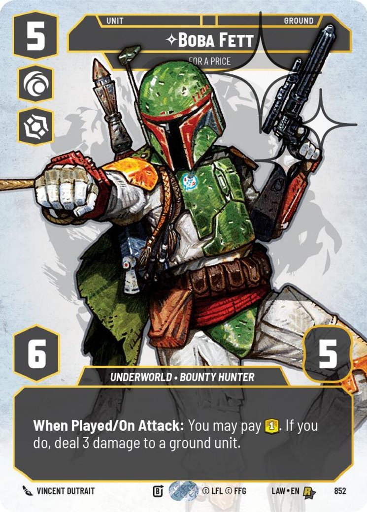 Boba Fett - For a Price, A Lawless Time · 852