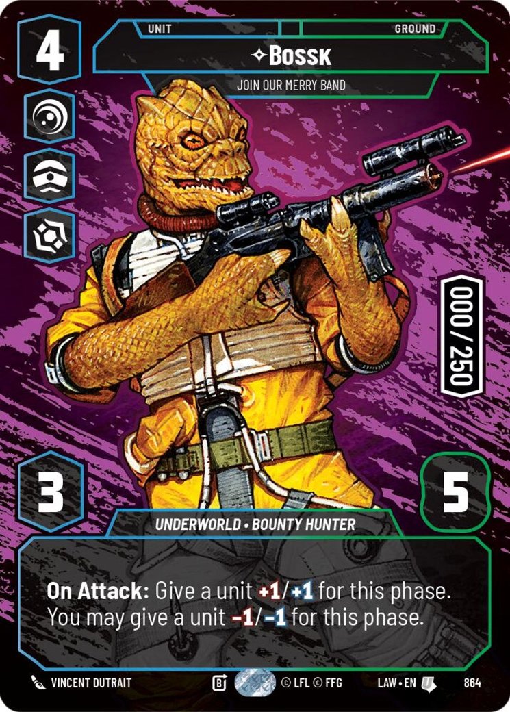 Bossk - Join Our Merry Band, A Lawless Time · 864