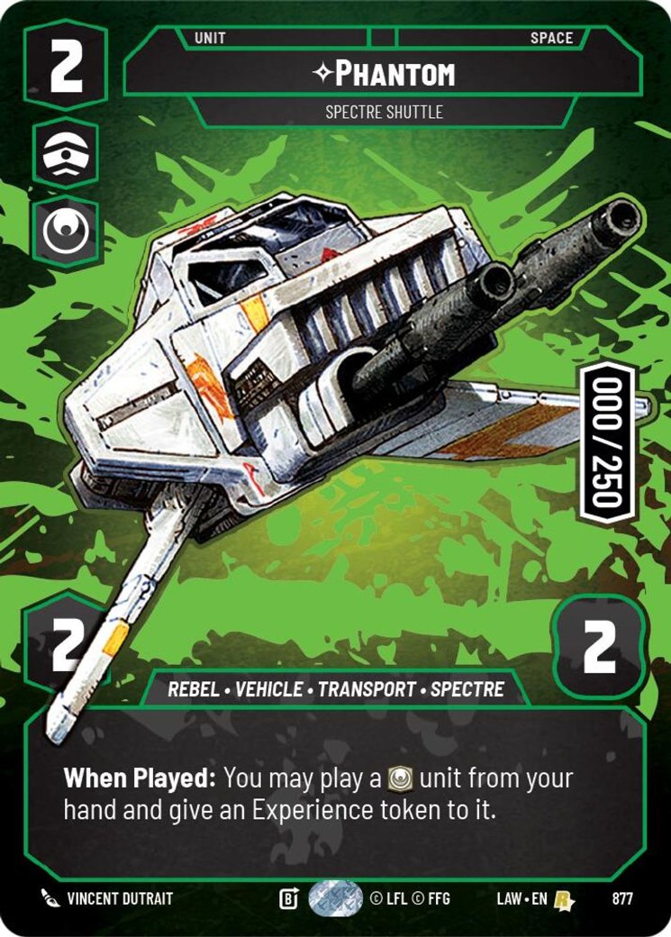 Phantom - Spectre Shuttle, A Lawless Time · 877