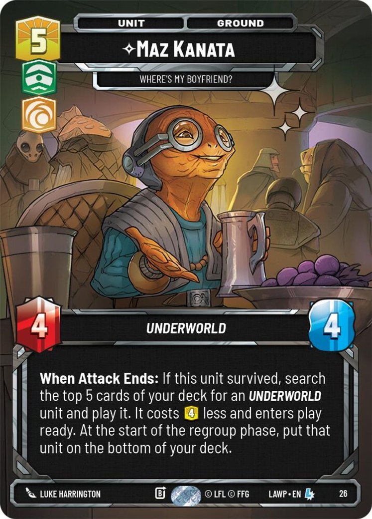 Maz Kanata - Where's My Boyfriend?, A Lawless Time: Weekly Play Promos · 26