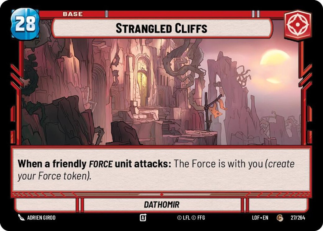 Strangled Cliffs // Force, Legends of the Force · 027/264 // T03/T03