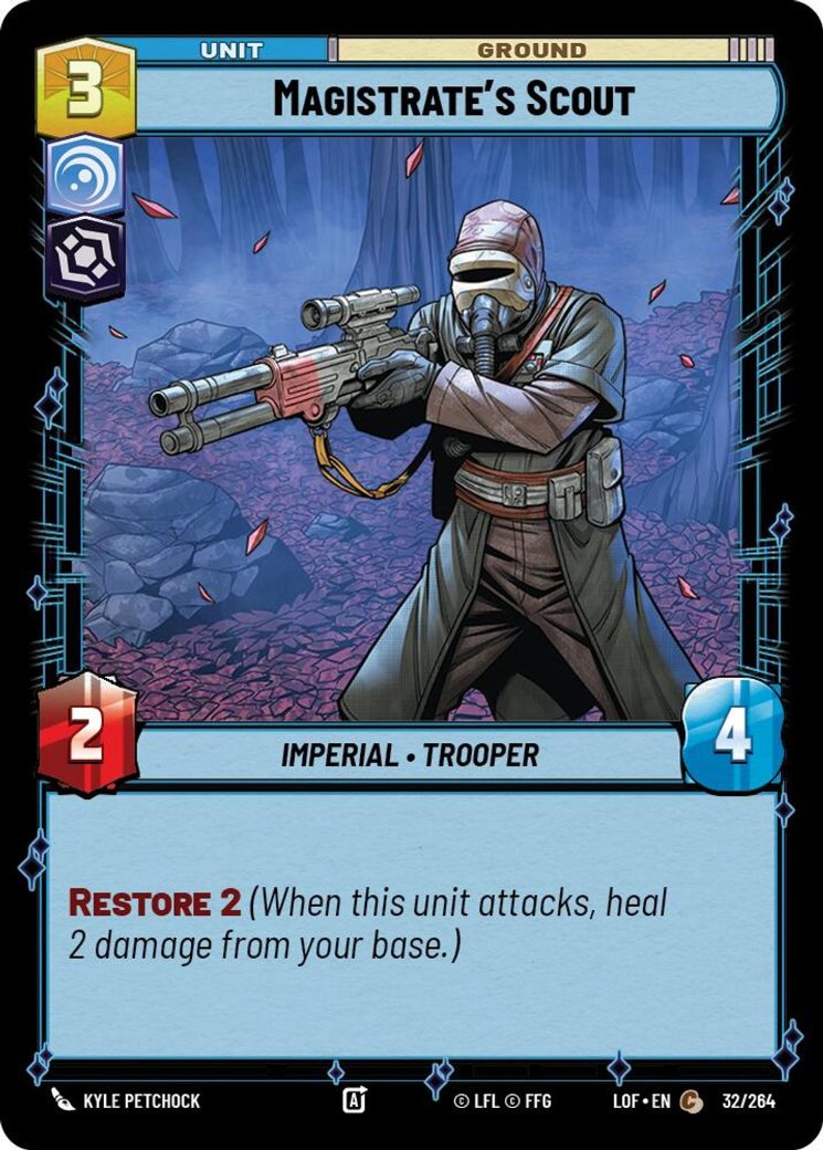 Magistrate's Scout, Legends of the Force · 032/264