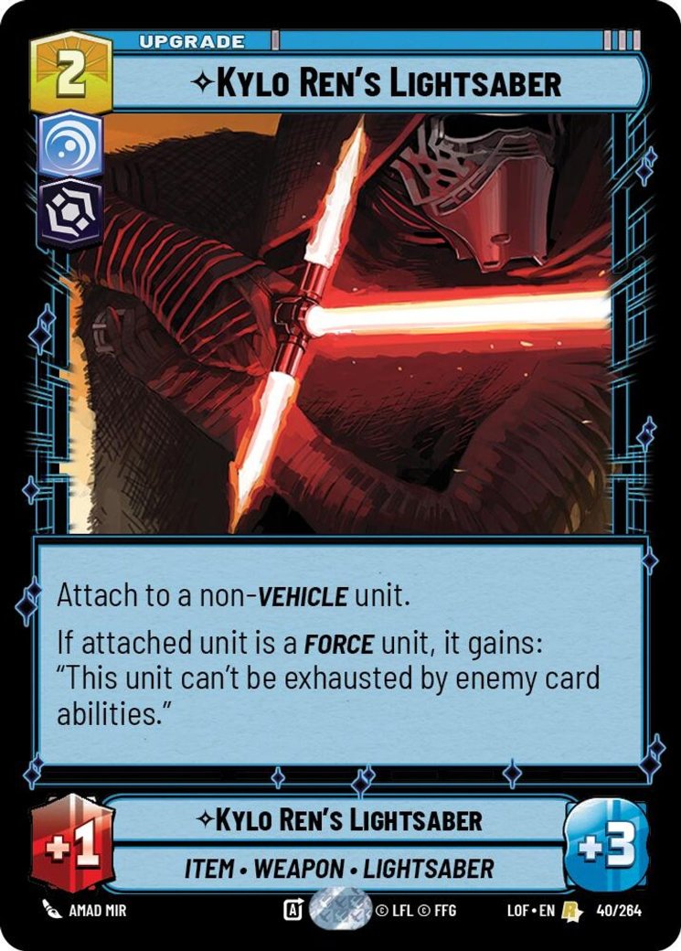 Kylo Ren's Lightsaber, Legends of the Force · 040/264