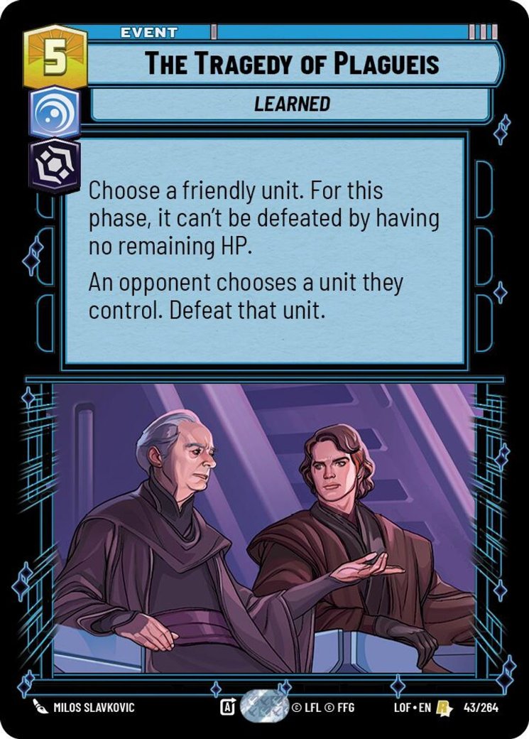 The Tragedy of Plagueis, Legends of the Force · 043/264
