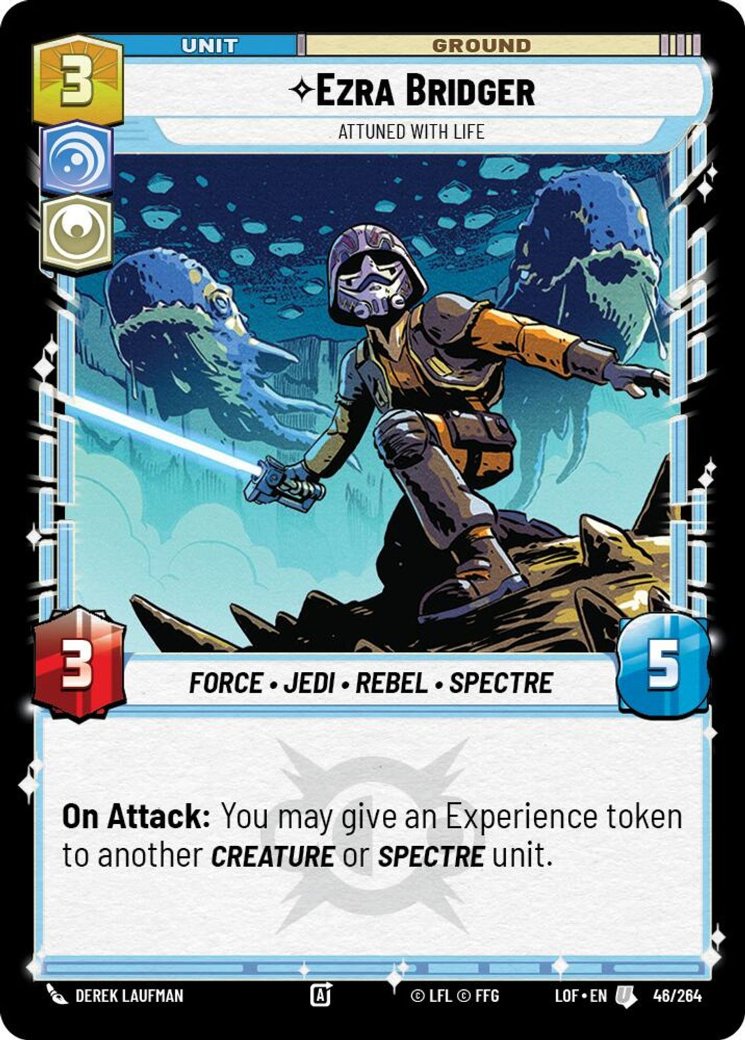 Ezra Bridger - Attuned With Life, Legends of the Force · 046/264