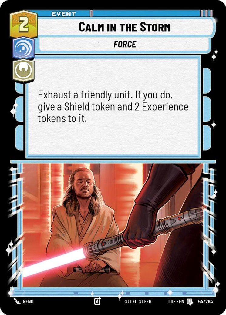 Calm in the Storm, Legends of the Force · 054/264